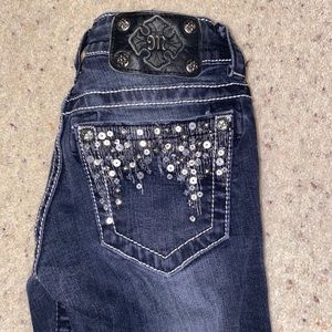 Black Miss Me Skinny Jeans